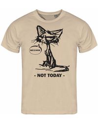 deinshirt - Print- T-Shirt Katze not today Funshirt mit Motiv - Lyst