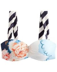 Next - Bandeau-Bikini-Top Bandeau-Bikinioberteil Mit Bügel (1-St) - Lyst