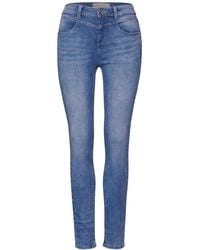 Street One - Regular-fit-Jeans Style QR York,hw, light blue random wash - Lyst
