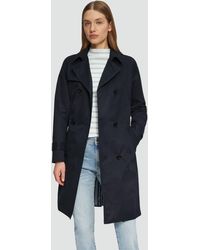 S.oliver - Funktionsmantel Trenchcoat mit Streifen-Futter - Lyst