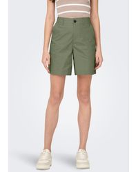 ONLY - ONLZORA MW BERMUDA SHORTS PNT - Lyst