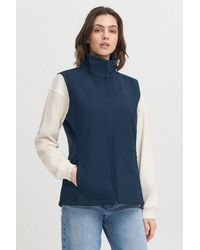 North Bend - Softshellweste Nblany W Softshell W-Pro 8000 W-Pro 8.000 Mit Wasserdichter Beschichtung - Lyst