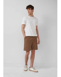 S.oliver - Bermudas Detroit: Strukturierte Bermuda im Relaxed Fit - Lyst