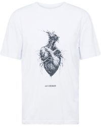 Han Kjobenhavn - T-Shirt Heart Monster (1-tlg) - Lyst