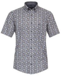 CASA MODA - Kurzarmhemd Freizeithemd Kurzarm Print - Lyst