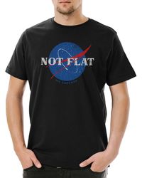 Urban Backwoods - Print- Not Flat T-Shirt Schwarz Größe S - Lyst