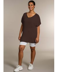 SANDGAARD - T-Shirt Asmsterdam in Unifarbe - Lyst