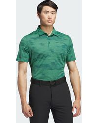adidas Originals - ULTIMATE365 TEXTURED STRIPE POLOSHIRT - Lyst