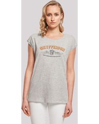 F4NT4STIC - T-Shirt Harry Potter Gryffindor Team Quidditch Print - Lyst