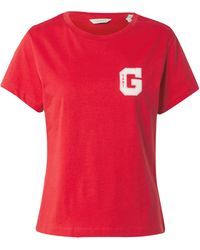GANT - T-Shirt (1-tlg) Plain/ohne Details - Lyst