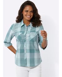 WITT - Klassische Bluse Karobluse - Lyst