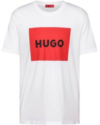 HUGO - T-Shirt Dulive - Lyst