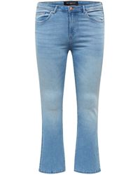 Only Carmakoma - Regular-fit-Jeans Sally (1-tlg) Plain/ohne Details - Lyst