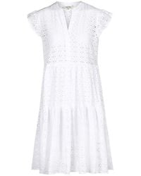 Herrlicher - Spitzenkleid Susanne Dress Cotton Lace 100% Baumwolle - Lyst