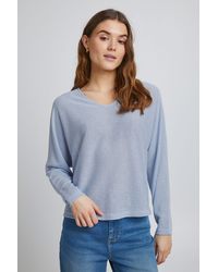 B.Young - Strickpullover BYSIF V NECK PULLOVER -20811267 - Lyst