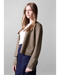 STREET ONE STUDIO - Strickjacke aus softem Materialmix - Lyst