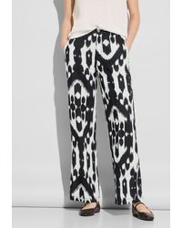 Street One - Stoffhose High Waist - Lyst