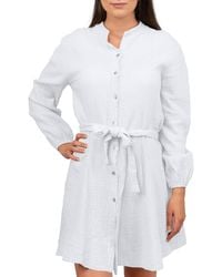 Reichstadt - Sommerkleid Musselin 25RSW075 White One Size - Lyst