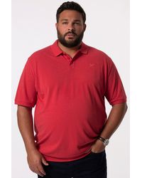 Men Plus - Plus Men+ Poloshirt Bauchfit Basic Piqué Halbarm - Lyst
