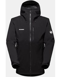 Mammut - Funktionsjacke Alto Guide HS Hooded Jacket Men BLACK - Lyst