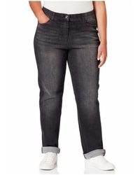Samoon - 5-Pocket-Jeans schwarz (1-tlg) - Lyst