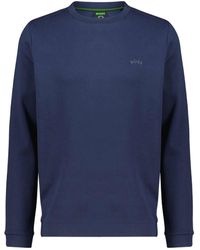 BOSS - Sweatshirt SALBO CURVED - Lyst
