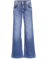 Herrlicher - Bootcut- Edna Light Flared Jeans, aus leichtem Denim - Lyst