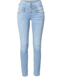 Liu Jo - High-waist-Jeans RAMPY (1-tlg) Weiteres Detail, Plain/ohne Details - Lyst