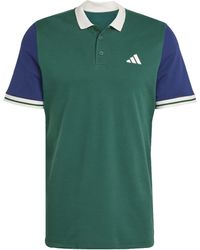 adidas - Poloshirt HERITAGE POLO CGREEN - Lyst