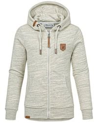REPUBLIX - Sweatjacke Freya Damen Hoodie Sweatshirt Pullover Zipper Jacke - Lyst