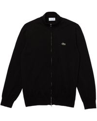 Lacoste - Sweatjacke Sweatshirt mit Reißverschluss und (1-tlg) - Lyst