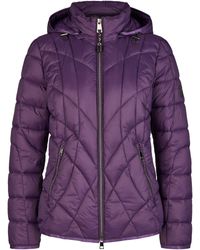 BARBARA LEBEK - Hybridjacke Jacke Down Free mit Kapuze - Lyst