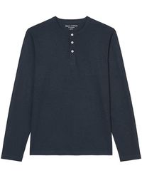 Marc O' Polo - T-Shirt marineblau regular fit (1-tlg) - Lyst