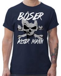 Shirtracer - T-Shirt Böser alter Mann Piraten & Totenkopf - Lyst