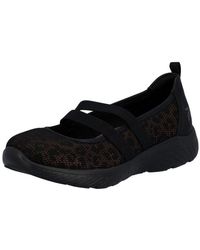 Rieker - Ballerina Slipper, Schlupfschuh Mit Stretchbänder - Lyst