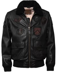 top gun - Lederjacke TG2023004 - Lyst