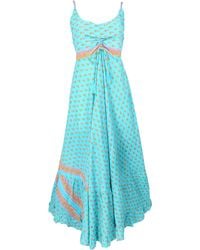 Guru-Shop - Midikleid Luftiges Maxikleid, Boho Sommerkleid,.. alternative Bekleidung - Lyst