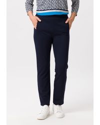 FRANK WALDER - Stoffhose mit Gummibund - Lyst