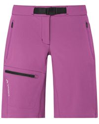 Vaude - Funktionshose Women's Badile Shorts (1-tlg) Green Shape - Lyst