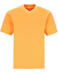Hajo - Basic-T-Shirt mit V-Ausschnitt - Lyst
