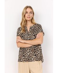 Soya Concept - Shirtbluse Bluse SC-Pietta in Sand (1-tlg) Nicht Vorhanden - Lyst