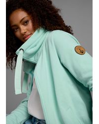 Ocean Sportswear - Sweatjacke mit voluminösem hohem Kragen - Lyst