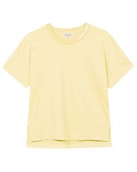 Herrlicher - T-Shirt Palmer Jersey Carbon Brushed Jerseyshirt aus 100% Baumwolle - Lyst