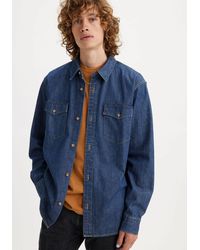 Levi's - Levi's® Jeanshemd RELAXED FIT im Western-Stil - Lyst