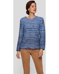 Rabe - Strickpullover in melierter Streifen-Optik - Lyst