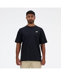 New Balance - Kurzarmshirt Mens Lifestyle T-Shirt BK - Lyst