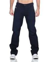 DIESEL - Gerade Jeans Larkee Regular Straight Dezenter Used-Look - Lyst