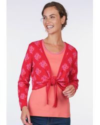 Sorgenfri Sylt - Strickjacke Imka flower - Lyst