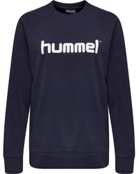 Hummel - Fleecepullover Pullover Go Cotton Logo Sweatshirt Woman 203519 - Lyst