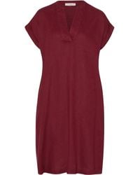IN LINEA - Midikleid Leinen-Tunikakleid - Lyst